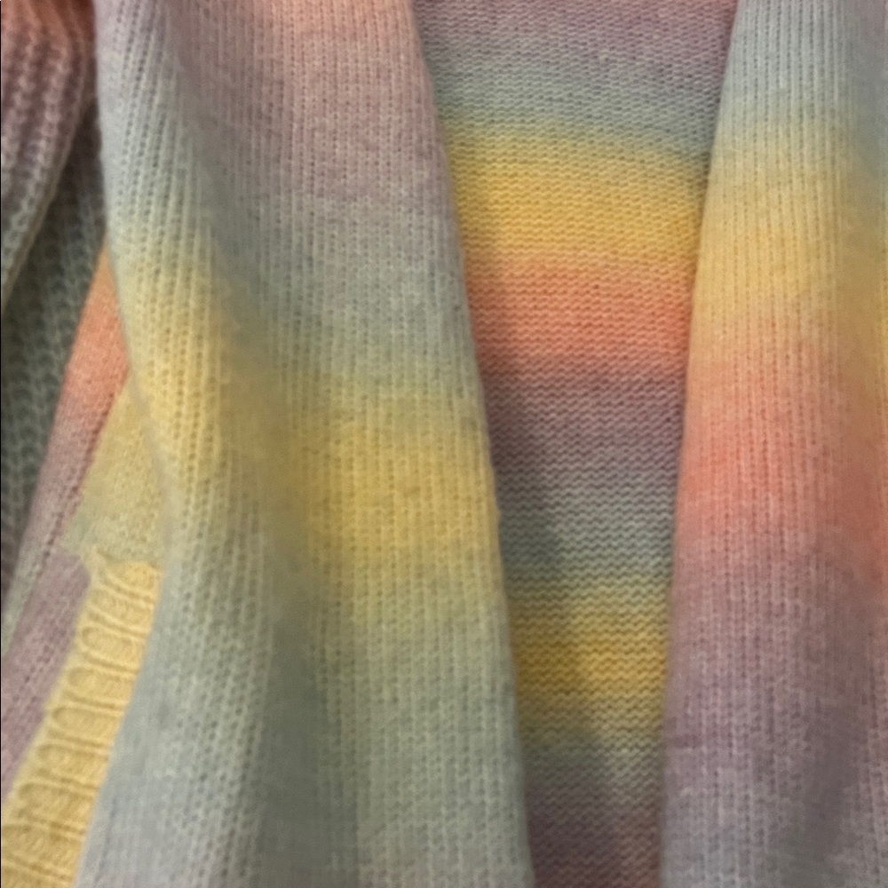 Colorful Women's Cardigan - Picture 3 of 4